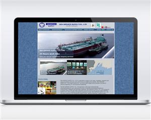 海上服务供应的公司型网站