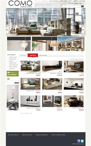家具类电商网站设计